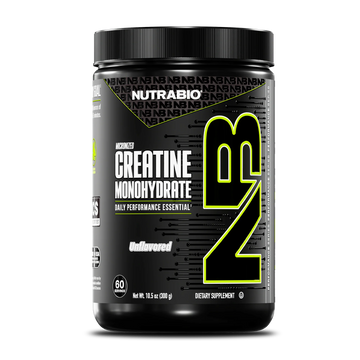 NutraBio Creatine Monohydrate Powder (100 Serving)