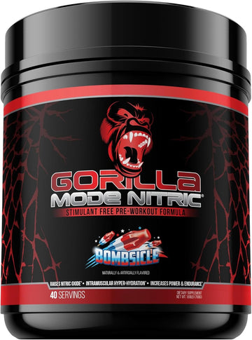 Gorilla Mode Stimulant Free Pre-Workout