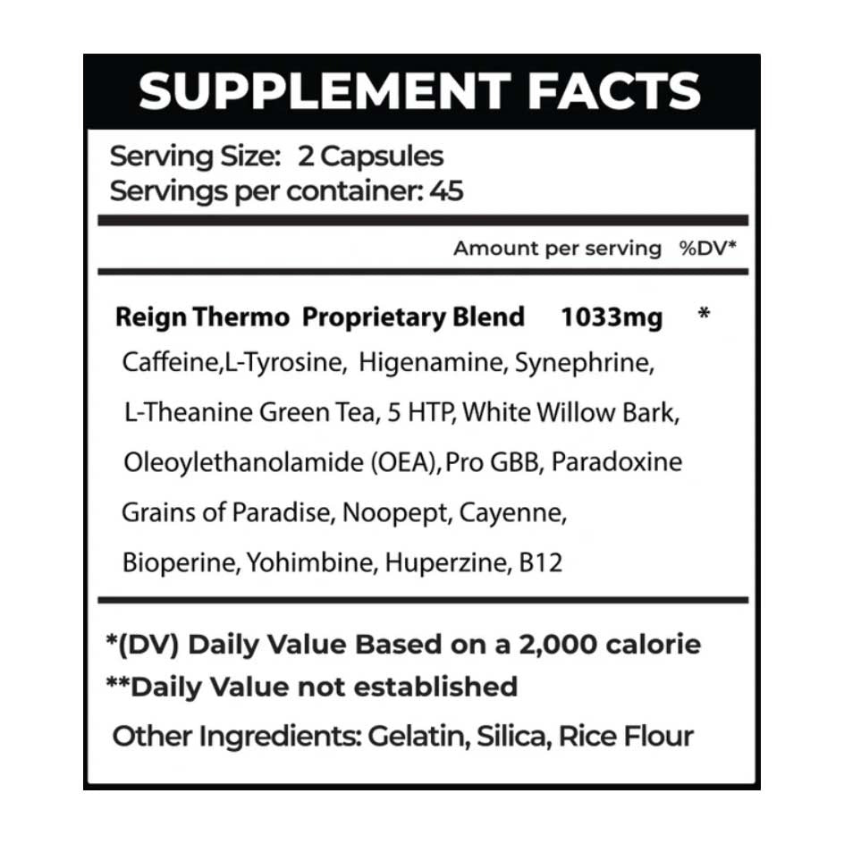 Grind Reign Fat burner 90 Caps