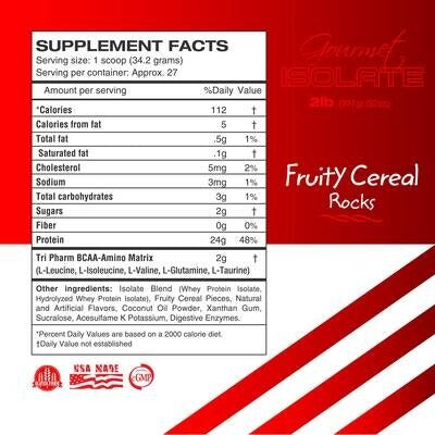 Gourmet Isolate 2 lbs