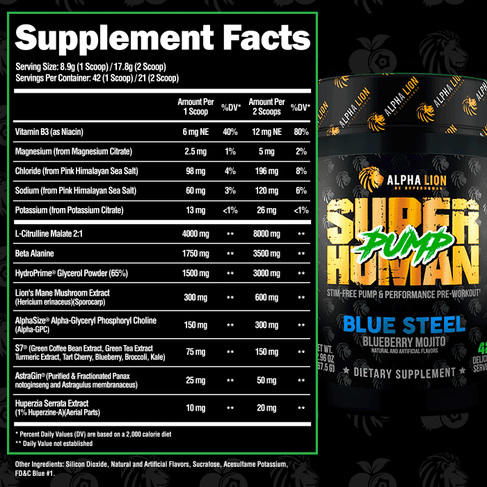 Alpha Lion SUPERHUMAN PUMP