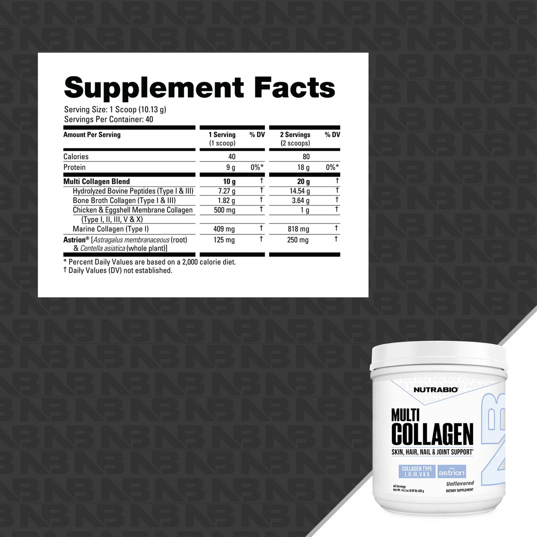 NutraBio Multi Collagen