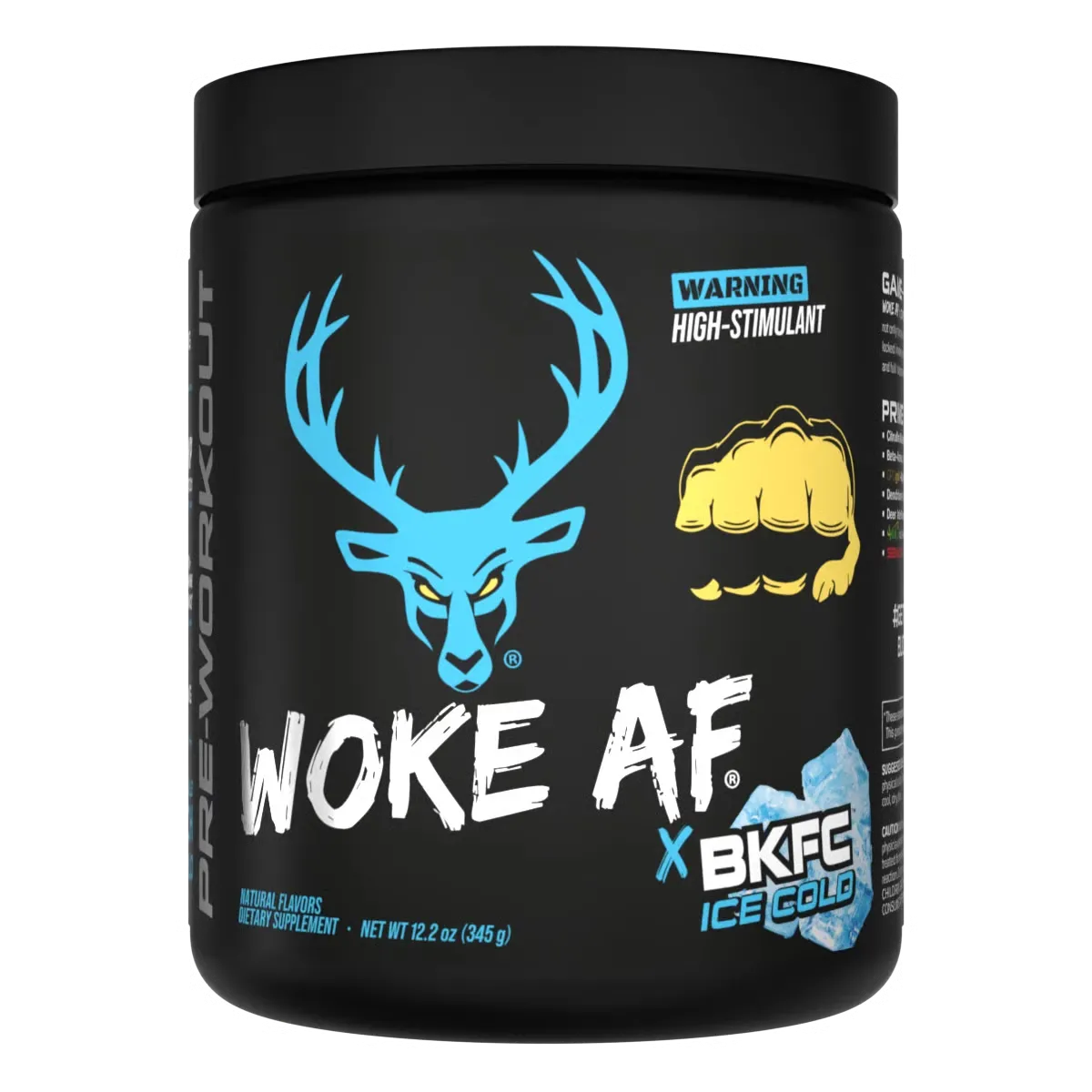 Bucked Up Woke AF - High Stimulant Pre-Workout