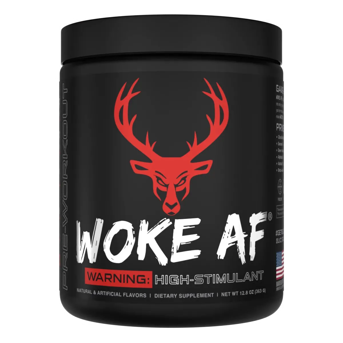 Bucked Up Woke AF - High Stimulant Pre-Workout