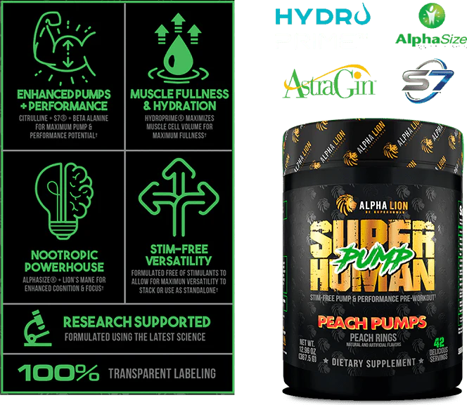 Alpha Lion SUPERHUMAN PUMP