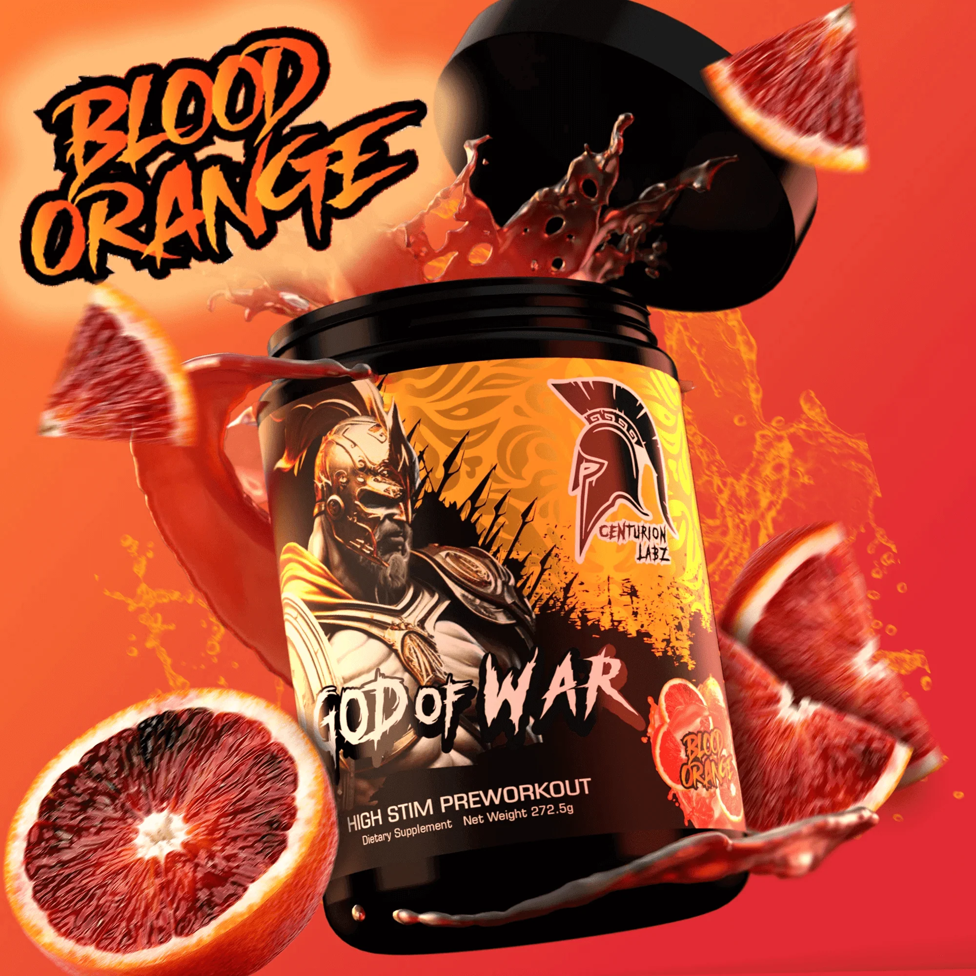 GOD OF WAR® High Stim Euphoric PreWorkout