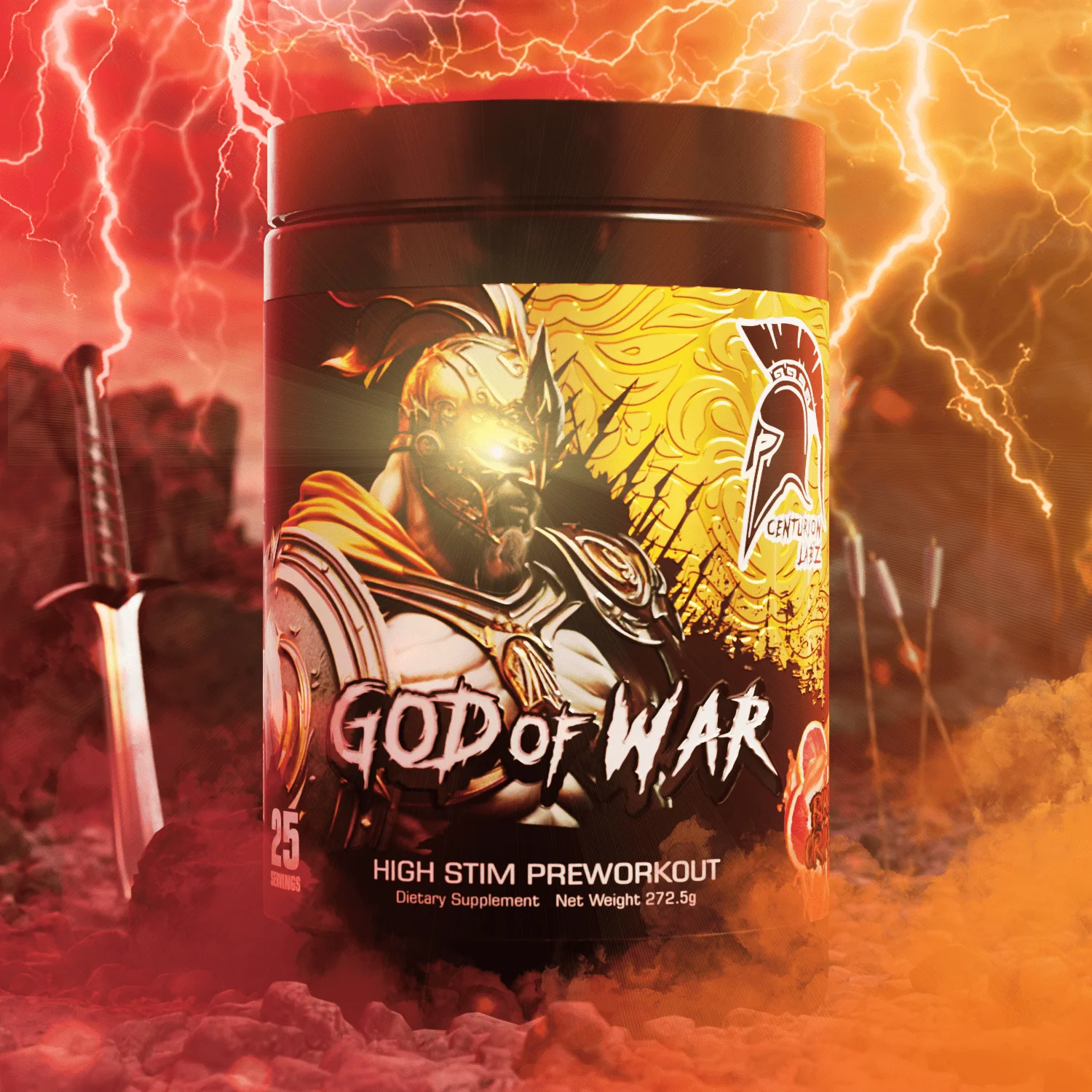 GOD OF WAR® High Stim Euphoric PreWorkout