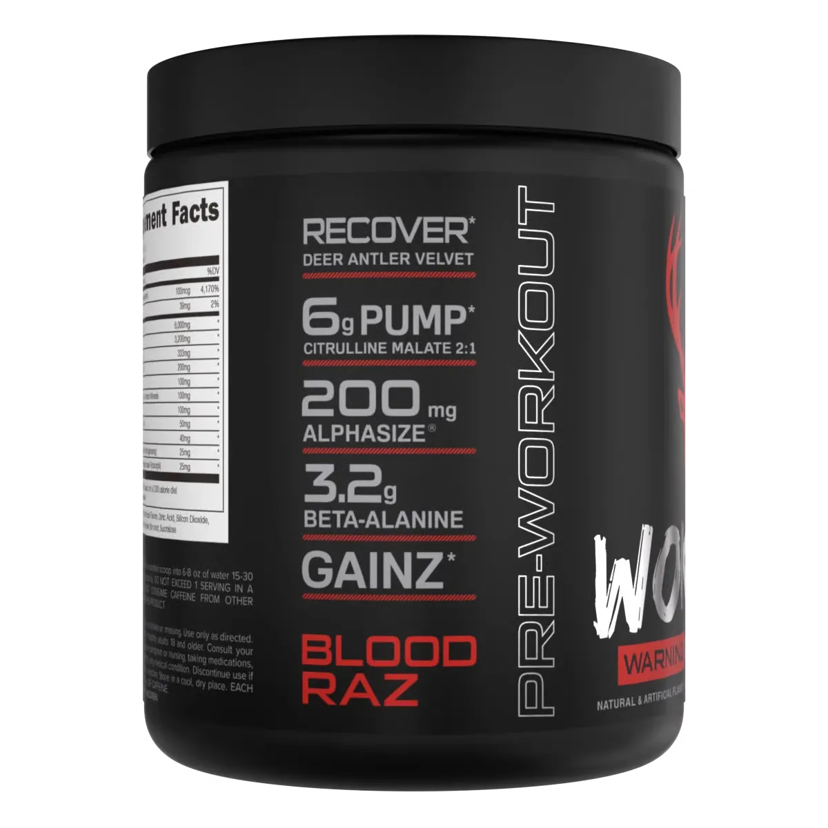 Bucked Up Woke AF - High Stimulant Pre-Workout