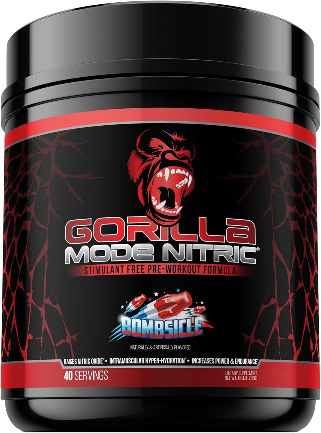 Gorilla Mode Stimulant Free Pre-Workout