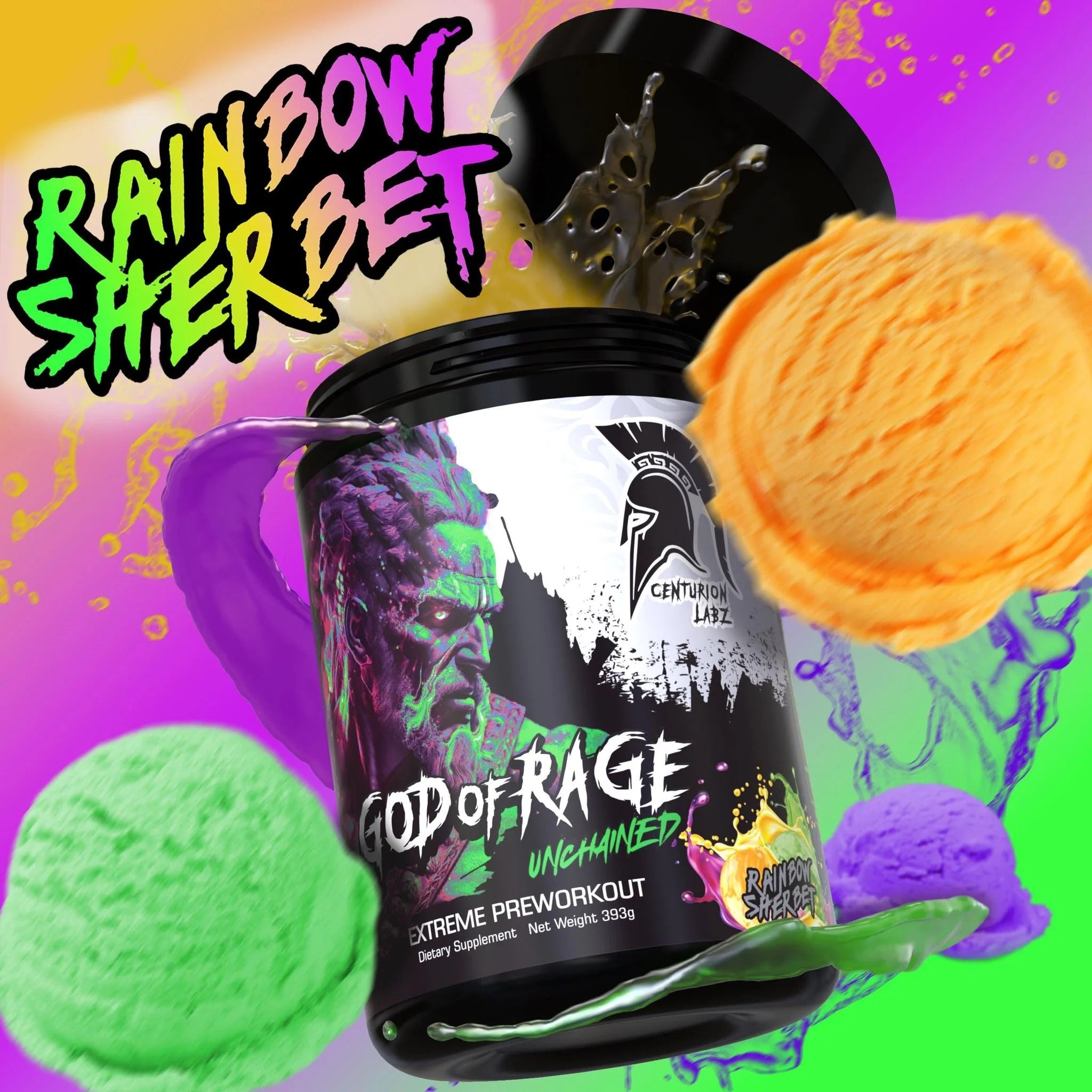 GOD OF RAGE® UNCHAINED! Extreme Preworkout
