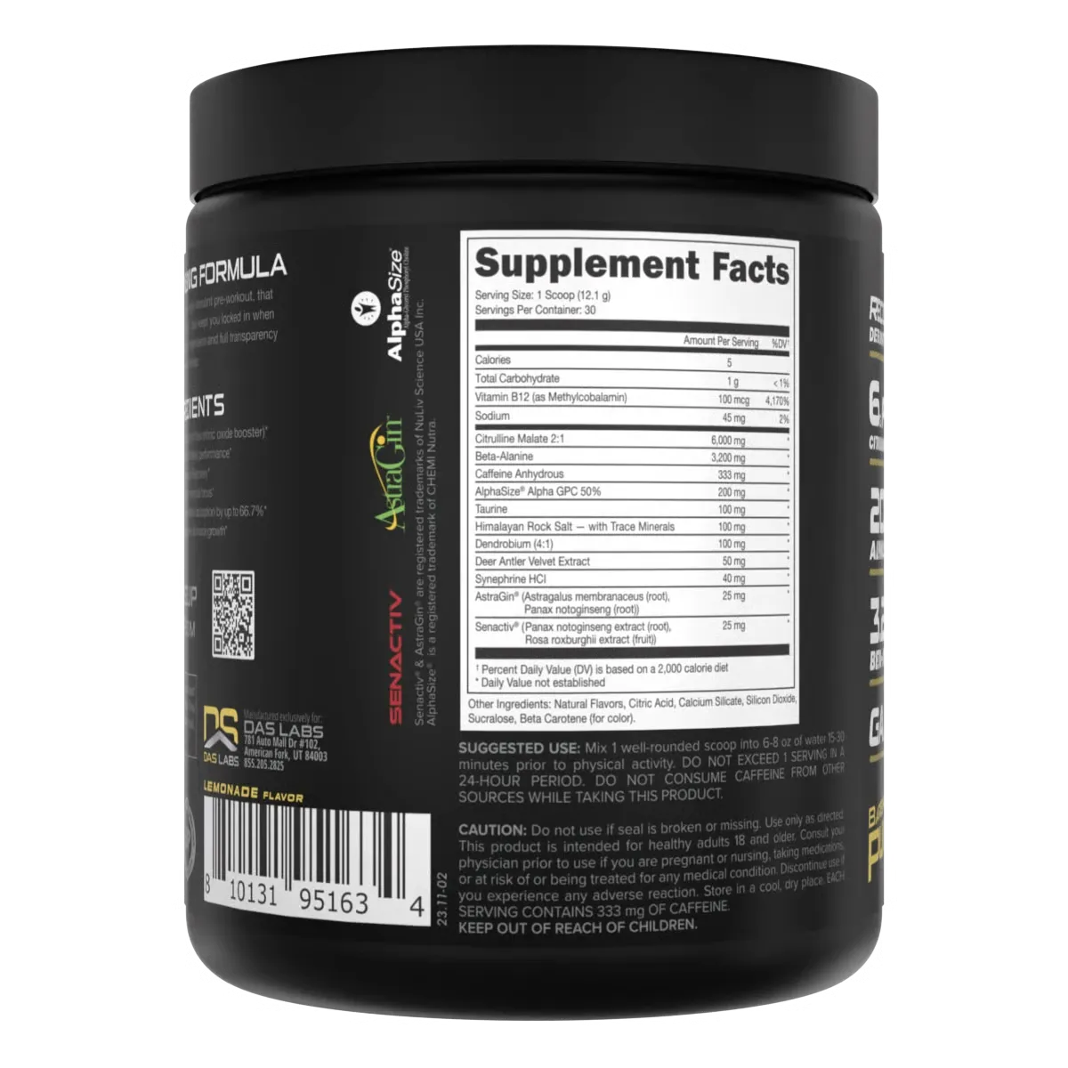 Bucked Up Woke AF - High Stimulant Pre-Workout